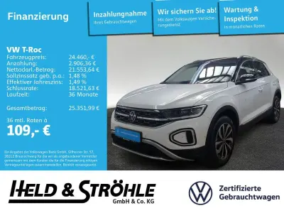 Gebraucht VW T-Roc Style 116 PS (85 kW) 2025 Weiß SUV