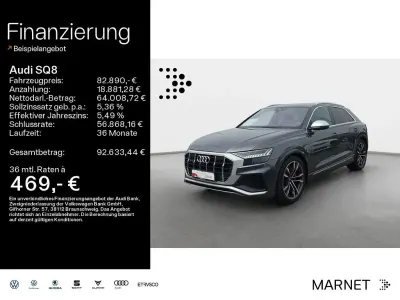 Gebraucht Audi SQ8 Ambiente 507 PS (372 kW) 2023 Daytonagrau perleffekt SUV
