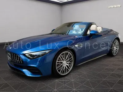 Gebraucht Mercedes SL43 AMG Premium Plus 381 PS (280 kW) 2023 Blau Cabrio