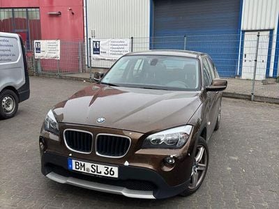 Usata BMW X1 150 CV (110 kW) 2011 Marrone SUV