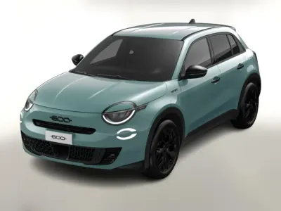 Neu Fiat 600 Sport 136 PS (100 kW) 2026 Acqua blau metallic SUV