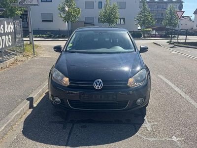 Gebraucht VW Golf VI Style 105 PS (77 kW) 2011 Schwarz Kleinwagen
