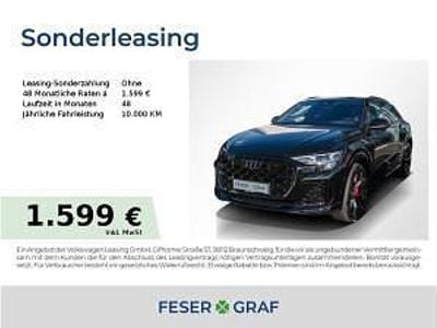 Neu Audi RS Q8 Performance 640 PS (470 kW) 2026 Schwarz (mythosschwarz metallic) SUV