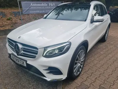 Gebraucht Mercedes GLC250 AMG line 204 PS (150 kW) 2018 Weiß SUV