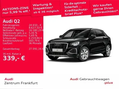 Gebraucht Audi Q2 Advanced Plus 116 PS (85 kW) 2025 Mythosschwarz metallic SUV