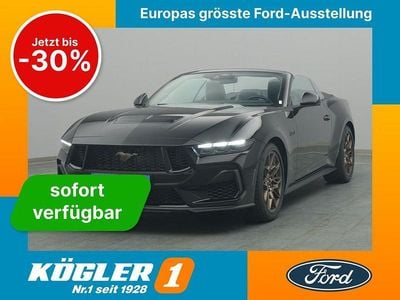 Neu Ford Mustang GT 446 PS (328 kW) 2026 Schwarz Cabrio