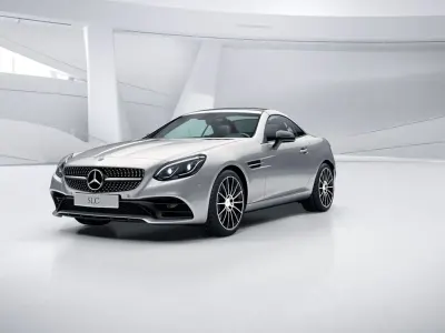 Gebraucht Mercedes SLC180 AMG 156 PS (114 kW) 2019 Silber Cabrio