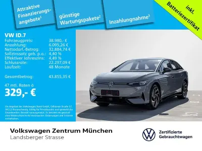 Gebraucht VW ID.7 Pro 210 kW (286 PS) 2024 Grau Limousine