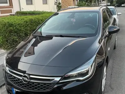 Gebraucht Opel Astra Business 110 PS (80 kW) 2018 Schwarz Kombi