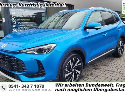 Neu MG ZS Luxury 197 PS (144 kW) 2026 Blau como SUV