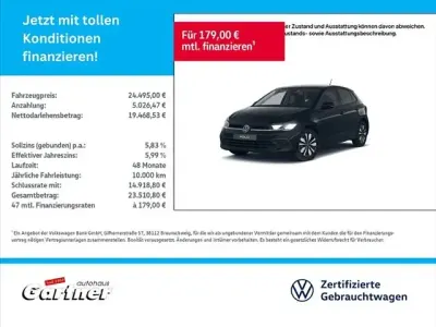 Gebraucht VW Polo Goal 95 PS (69 kW) 2026 Deep black perleffekt Kleinwagen