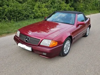 Gebraucht Mercedes SL300 231 PS (169 kW) 1991 Rot Cabrio