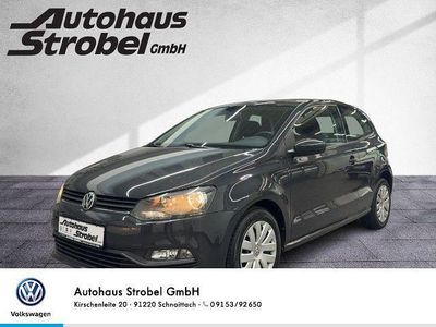 Gebraucht VW Polo Trendline 60 PS (44 kW) 2016 Grau Kleinwagen