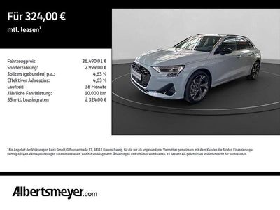 Nuova Audi A3 Ambiente 150 CV (110 kW) 2025 Grigio Berlina