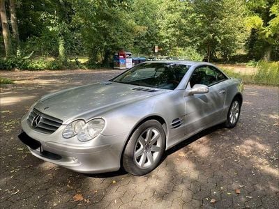 Gebraucht Mercedes SL500 306 PS (225 kW) 2002 Silber Cabrio