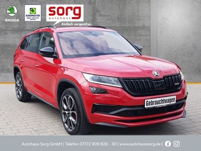 gebraucht Skoda Kodiaq 2.0 BI-TDI EU6d-T RS 4x4 176kW,7-Gang-DSG Navi Leder digitales Cockpit