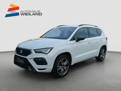 Gebraucht Seat Ateca FR 150 PS (110 kW) 2023 "nevada" weiss SUV