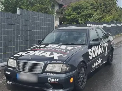 Gebraucht Mercedes C200 136 PS (100 kW) 1998 Blau Limousine