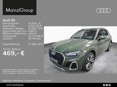 Gebraucht Audi Q5 S-Line 204 PS (150 kW) 2023 Grün SUV