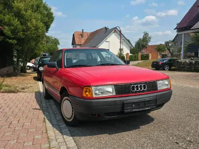 Gebraucht Audi 80 Basis 70 PS (51 kW) 1986 Rot Limousine