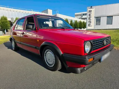 Gebraucht VW Golf III 69 PS (50 kW) 1991 Rot Kleinwagen