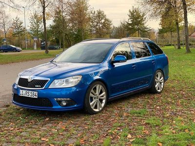 Gebraucht Skoda Octavia RS 170 PS (125 kW) 2012 Blau Kombi