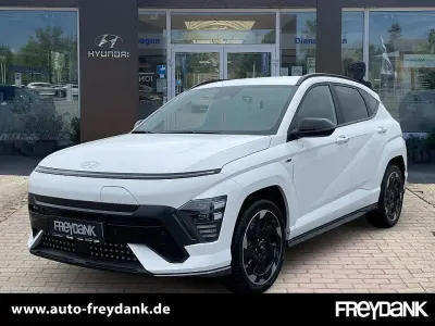 Gebraucht Hyundai Kona N Line 160 kW (218 PS) 2025 Atlas white SUV
