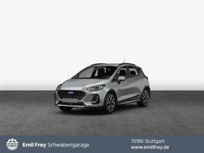 Gebraucht Ford Fiesta Titanium 125 PS (91 kW) 2023 Moondust silber metallic Kleinwagen
