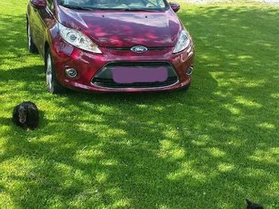 Gebraucht Ford Fiesta 90 PS (66 kW) 2008 Rot metallic Kleinwagen