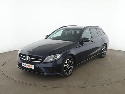 Gebraucht Mercedes C220 Avantgarde 194 PS (142 kW) 2020 Blau Kombi