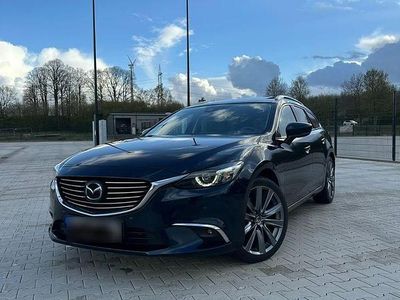 Usata Mazda 6 Nakama Intense 175 CV (128 kW) 2017 Blu Station wagon