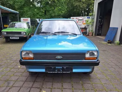 Gebraucht Ford Fiesta 53 PS (38 kW) 1983 Blau Kleinwagen