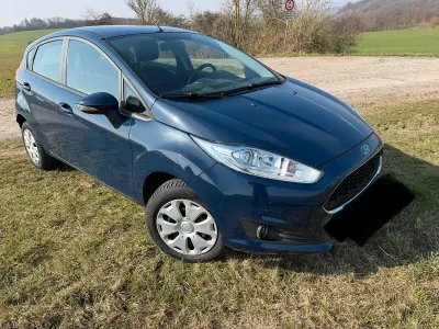 Gebraucht Ford Fiesta 95 PS (69 kW) 2017 Blau Kleinwagen