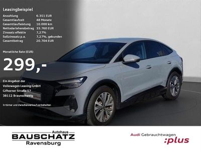 Kieselgrau Gebraucht 2022 Audi Q4 Sportback e-tron Advanced SUV | 31.870 € (Fairer Preis)