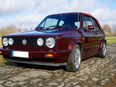 gebraucht VW Golf Cabriolet 1 Classicline Bordeaux Red Pearl Lede