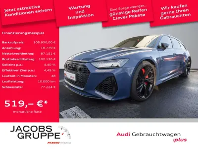 Usata Audi RS6 Ambiente 600 CV (441 kW) 2025 Blu Station wagon