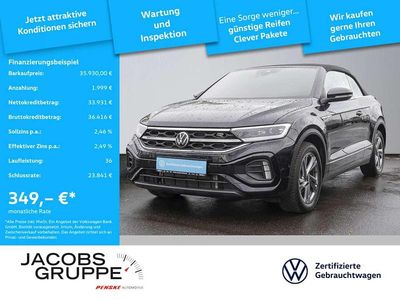 Gebraucht VW T-Roc Cabriolet IQ Drive 150 PS (110 kW) 2025 Schwarz Cabrio