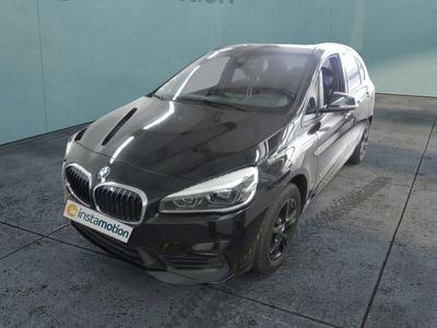 Gebraucht BMW 220 Active Tourer Sport Line 192 PS (141 kW) 2020 Schwarz Van / Kleinbus