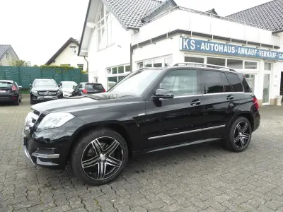 Używany Mercedes GLK220 AMG 170 KM (125 kW) 2012 Czarny SUV
