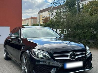 Gebraucht Mercedes C220 AMG line 125 PS (91 kW) 2014 Schwarz Limousine
