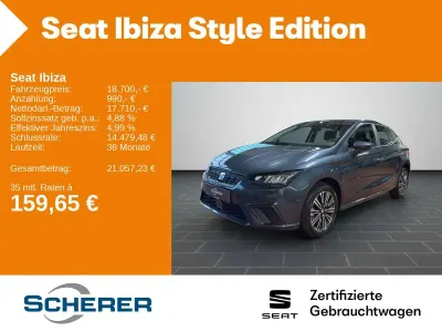 Second-hand Seat Ibiza Style 116 CP (85 kW) 2024 Gri Hatchback