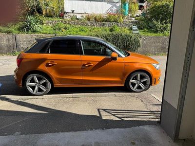 Gebraucht Audi A1 Sportback S-Line 86 PS (63 kW) 2015 Orange Kleinwagen
