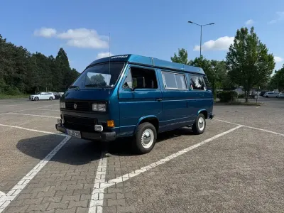 Gebraucht VW T3 69 PS (50 kW) 1986 Blau Van