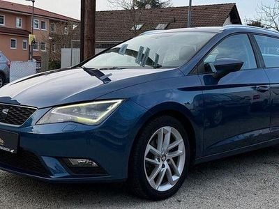 Gebraucht Seat Leon ST Style 125 PS (91 kW) 2015 Blau Kombi