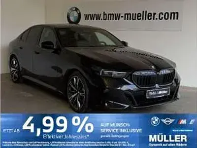 Neu BMW 540 286 PS (210 kW) 2026 Schwarz (saphirschwarz metallic) Limousine