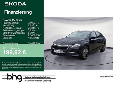 Schwarz Gebraucht 2025 Skoda Octavia Selection Kombi | 32.930 € (Fairer Preis)