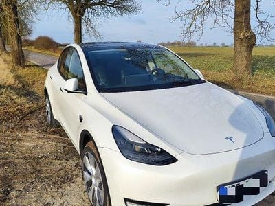 Gebraucht Tesla Model Y Long Range AWD 378 kW (514 PS) 2022 Weiß SUV