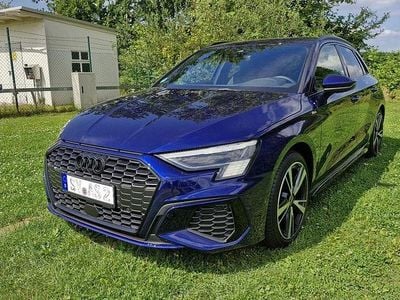 Brugt Audi A3 S-Line 150 HK (110 kW) 2024 Blå Sedan