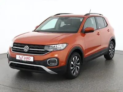 Gebraucht VW T-Cross Active 95 PS (69 kW) 2021 Orange SUV