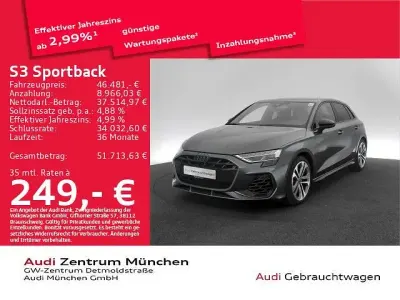 Usata Audi S3 Ambiente 333 CV (244 kW) 2025 Grigio Berlina